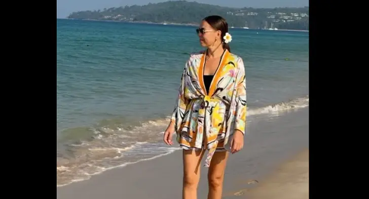 Гузель Уразова показала пляж, где отдыхает