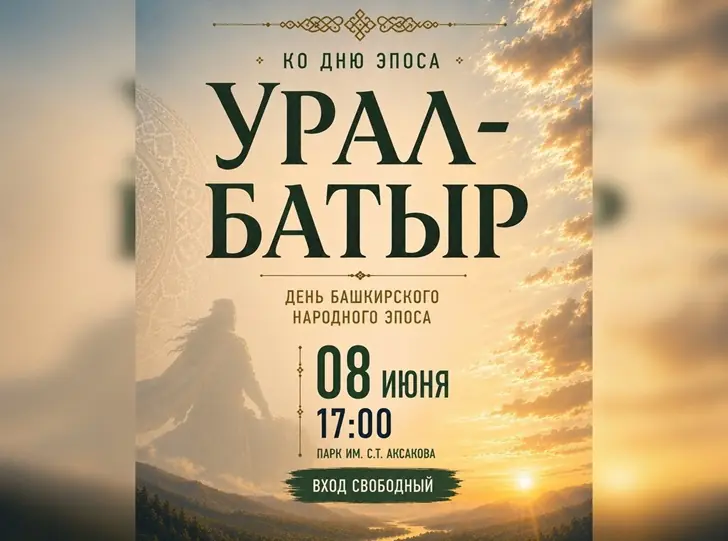 В Уфе пройдет праздник в честь Дня эпоса «Урал-батыр»