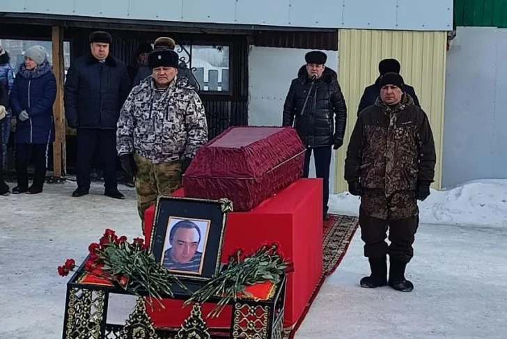 В Башкирии похоронили бойца ЧВК «Вагнер»