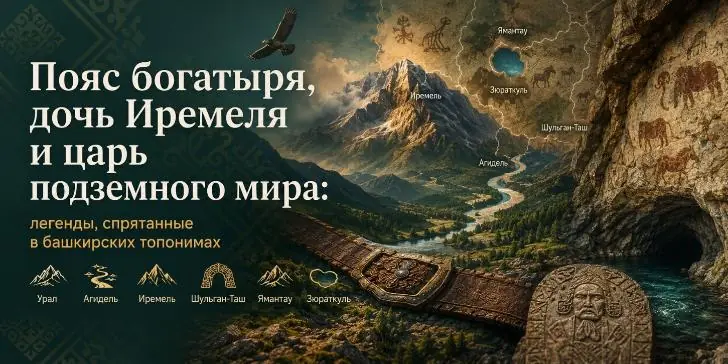 Пояс богатыря, дочь Иремеля и царь подземного мира: что скрывают названия 