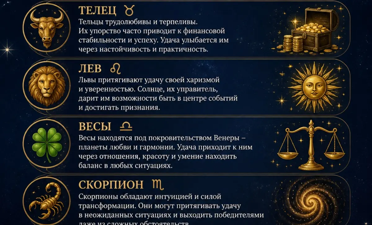 8 лет борьбы позади: 4 знака зодиака, которым наконец улыбнется удача