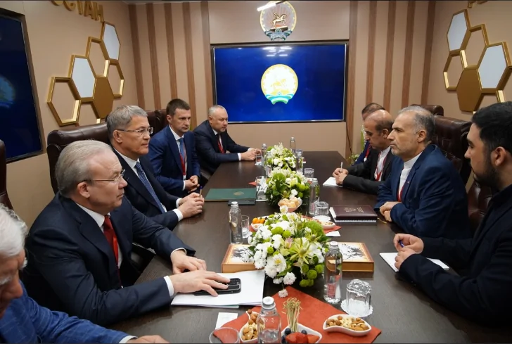 Хабиров встретился с послом Ирана