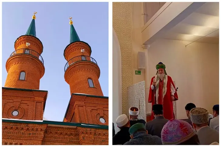 В Уфе открыли Хакимовскую мечеть возле Гостиного двора