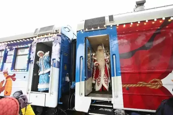 Когда поезд Деда Мороза посетит Башкирию – расписание по городам