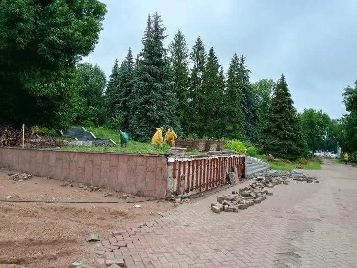 Трудности с погодой и ограничения: что уже сделано в парке Ленина в Уфе