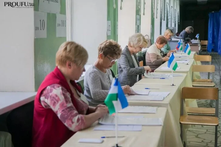 «Позорище»: на выборах в Башкирии заметили перевёрнутый флаг