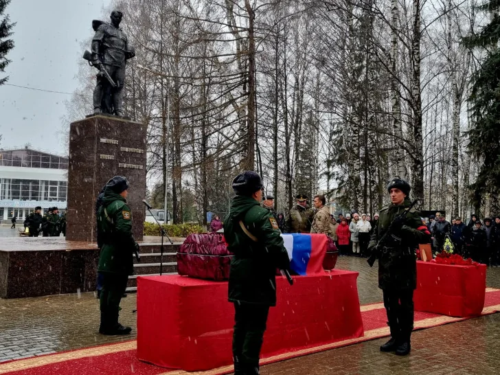 В Башкирии простились с погибшим бойцом батальона Шаймуратова
