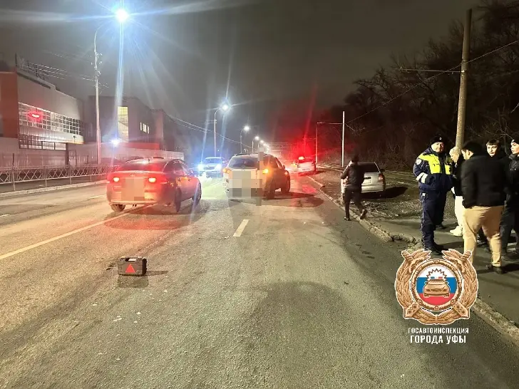 Ребенка сбила машина вечером в Уфе