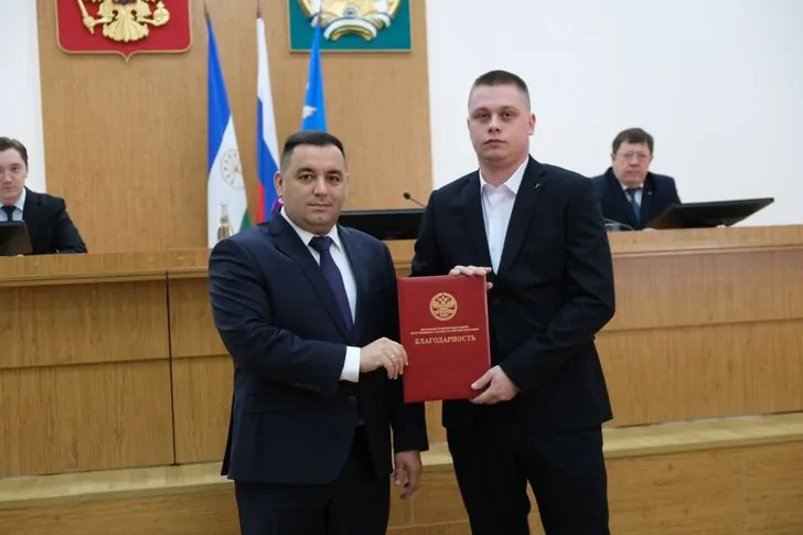 Парень из Башкирии получил награду от Путина