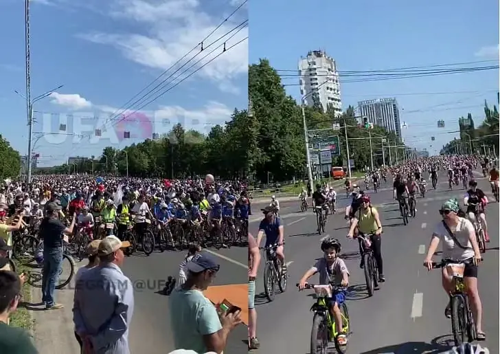 Злые велосипедисты и злые на велосипедистов — в Уфе идет противостояние