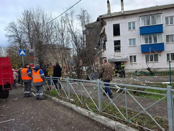Многоквартирный дом в Тульской области взорвался из-за газа: есть пострадавшие