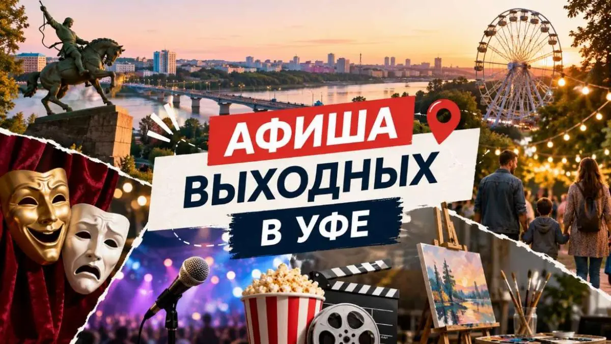 Уфа, не дай выходным пройти мимо
