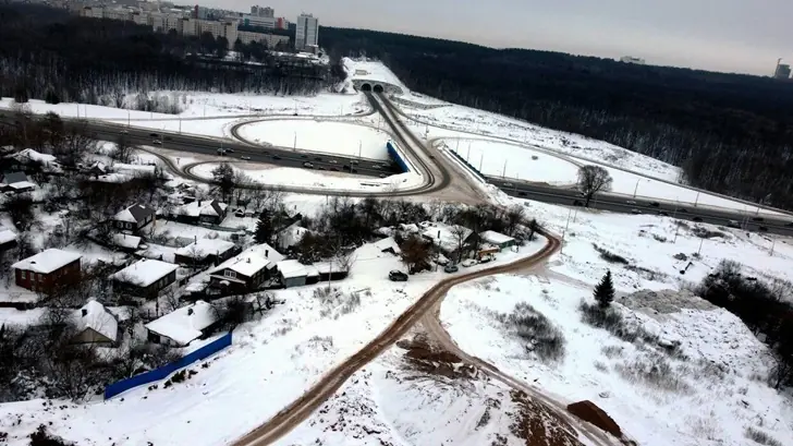 Мэр Уфы показал новую четырехполосную дорогу, которая победит пробки в центре города