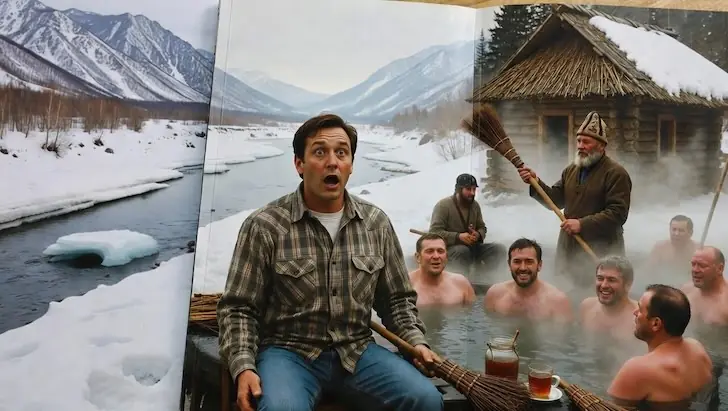 «Я думал, меня убьют веником»: как американец сходил в башкирскую баню под Белорецком и хотел вызвать 911