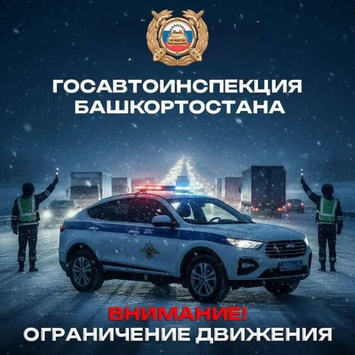 На дорогах Башкирии продолжают действовать ограничения
