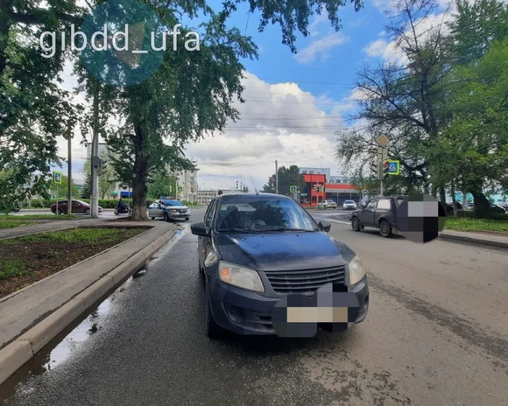 В Уфе сбили восьмилетнего мальчика, перебегавшего дорогу 