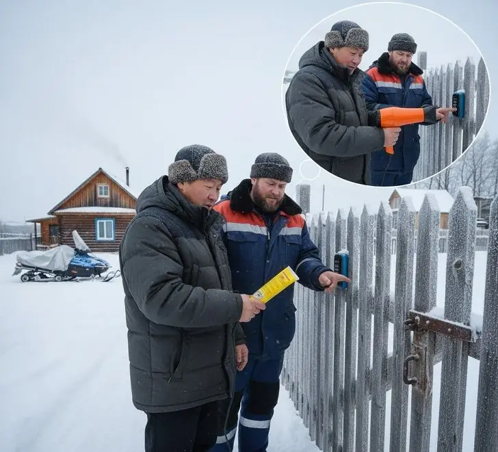 Калитка и замок больше не замёрзнут и не заржавеют: секрет вахтовика-нефтяника с Севера, где мороз −50 °C