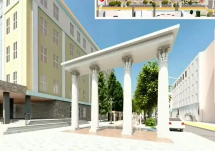 Безвкусица или новый Арбат? В Уфе появится очередная колоннада