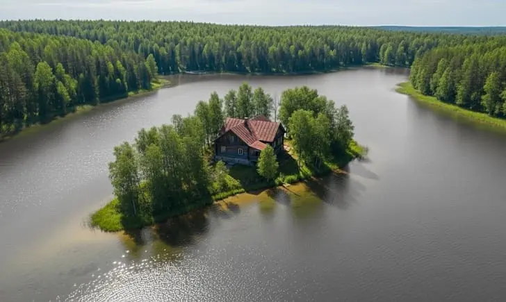 20 лет назад семья купила глухой остров на Урале: у них бы четкий план — вот что там сейчас