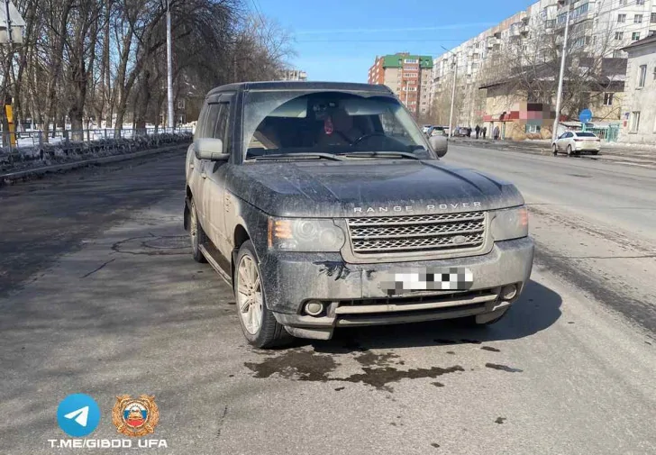 Водитель элитного внедорожника сбил девятилетнего мальчика на «зебре» в Уфе