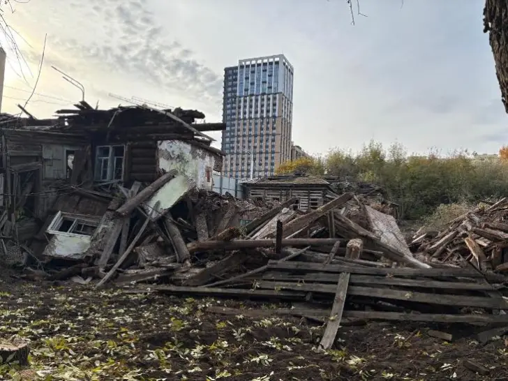 В Уфе снесли старинные особняки 