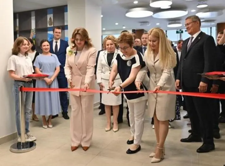 Каринэ Хабирова с Валентиной Матвиенко торжественно открыли уфимский хоспис