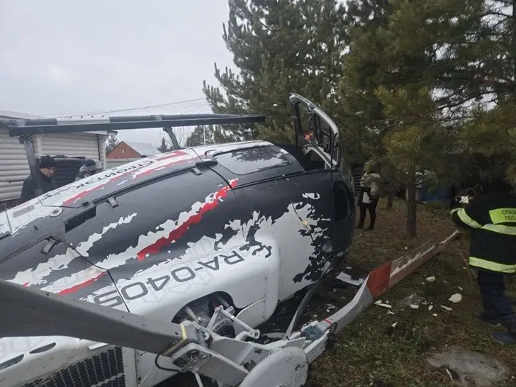Стали известны причина крушения вертолёта под Уфой