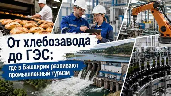 От хлебозавода до ГЭС: где в Башкирии развивают промышленный туризм