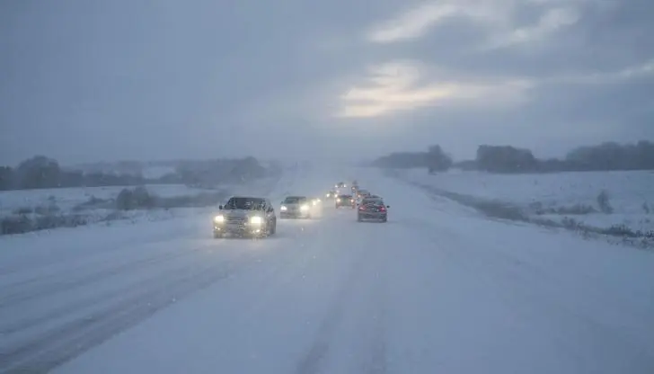 В Башкирии закрыли трассу М5 из-за непогоды