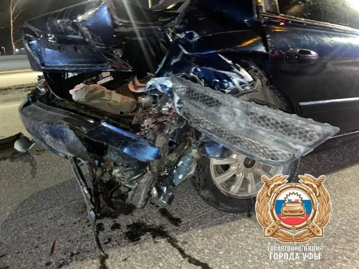 Страшное ДТП с погибшим произошло ночью в Уфе