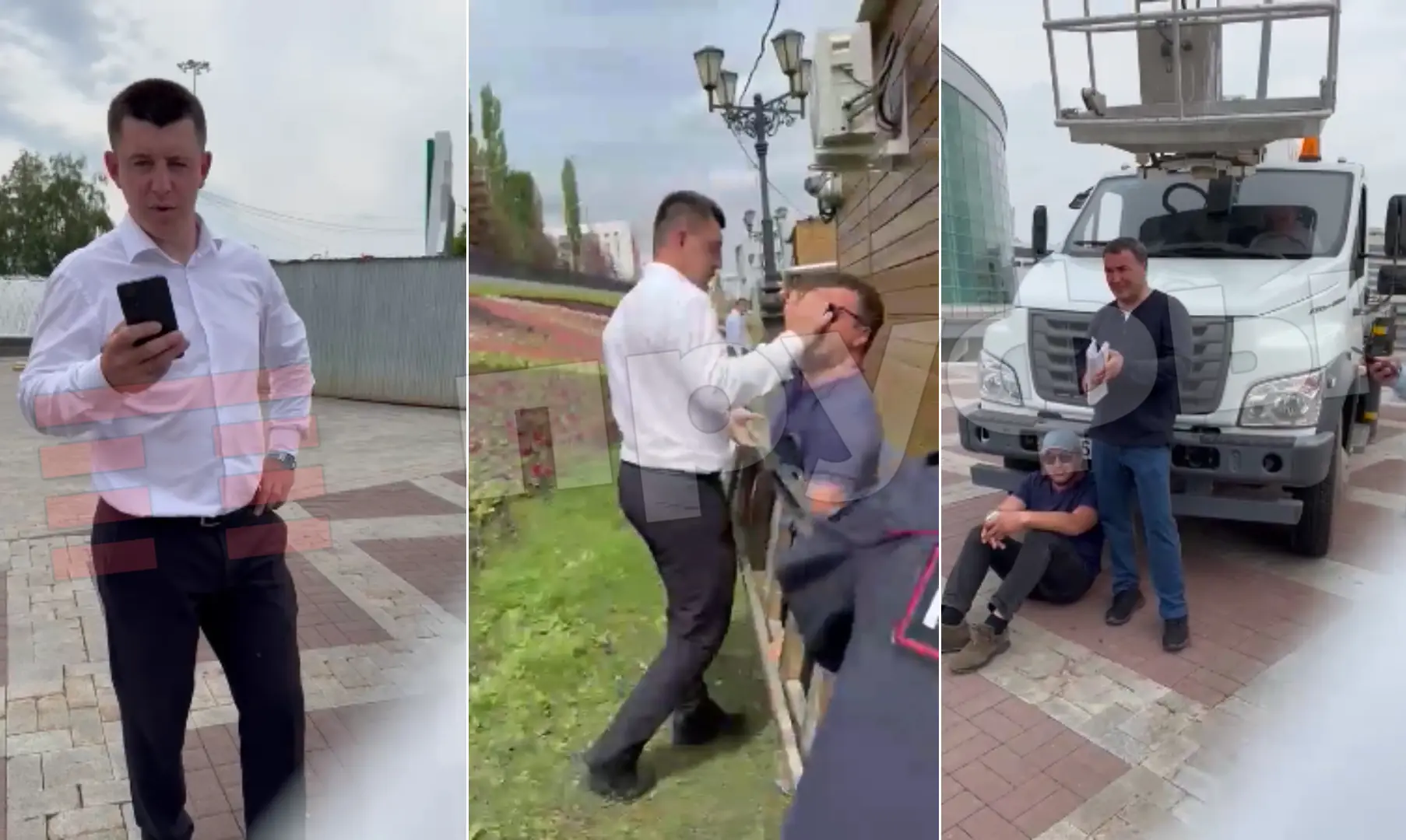 «У меня ребенку два месяца, по мне можете поехать»: Чиновник мэрии Уфы вынудил бизнесменов ложиться под машину