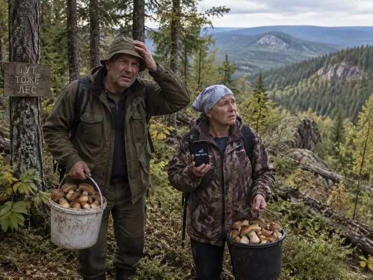 Грибы в лесу искали жители Башкирии. Потом их искало МЧС