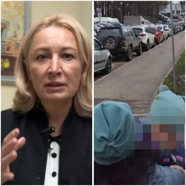 Кто перекрыл парковку? Родители в Уфе несут детей-инвалидов на руках до центра «Салют»