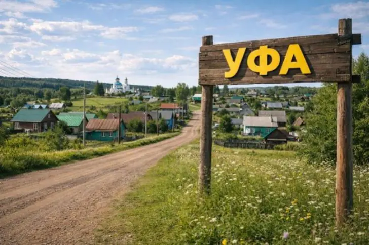 Деревня Уфа, которая не в Башкирии. Где она находится?