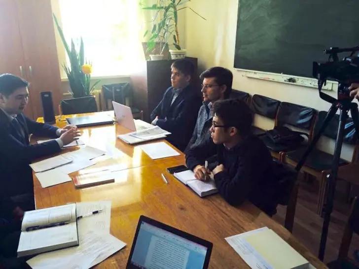 Бадранов и Аглиуллин на мероприятии Ассоциации - со страницы официальной группы Ассоциации студентов и аспирантов Башкортостана в Москве и Санкт-Петербурге