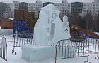 В Уфе раньше обычного пошли под снос ледовые городки