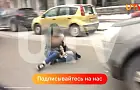 В центре Уфы женщина сбила мать и ее четырехлетнего ребенка на переходе