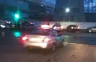 В Сети появилось видео погони за пьяным гонщиком, сбившим в Уфе двух рабочих
