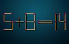 Куда нужно добавить спичку, чтобы равенство стало правильным: простой IQ-тест