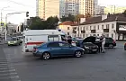 В Уфе автоледи не пропустила скорую и устроила ДТП