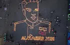 В уфимском парке зажгли 5000 свечей в память о защитниках Родины в годы ВОВ