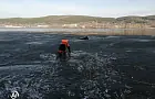 Прогулка женщины с собакой по льду городского пруда в Башкирии закончилась трагедией