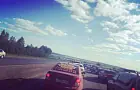 На трассе «Уфа-Аэропорт» образовалась большая пробка