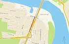 В Уфе перекрыли дорогу от старого Бельского моста до остановки «Школьная»