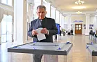 Глава Татарстана Рустам Минниханов проголосовал на выборах депутатов Госдумы