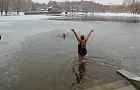 В Уфе моржи «обновили» озеро Солдатское