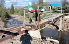 В Башкирии сельчане своими силами отремонтировали местный мост