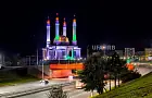У «Ар-Рахима» включили ночную подсветку в цветах флага Башкирии