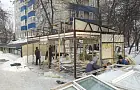 В Уфе после жалоб жителей власти снесли торговый павильон