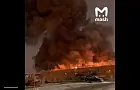 В Подмосковье горит торговый центр «Мега Химки»